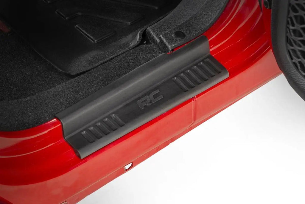 Entry Guards | Front and Rear | Jeep Wrangler Unlimited 2WD/4WD (2007-2018) by Rough Country