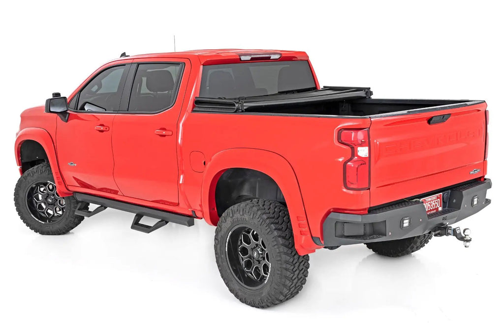 SRX2 Adj Aluminum Step | Crew Cab | Chevy/GMC 1500/2500HD (19-26) by Rough Country
