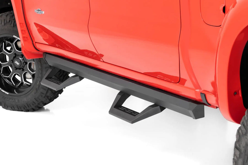 SRX2 Adj Aluminum Step | Crew Cab | Chevy/GMC 1500/2500HD (19-26) by Rough Country