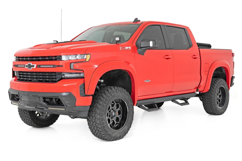 SRX2 Adj Aluminum Step | Crew Cab | Chevy/GMC 1500/2500HD (19-26) by Rough Country