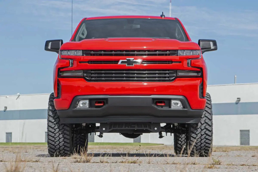 Tow Hooks | Forged | Red | Chevy Silverado 1500 2WD/4WD (2019-2022)