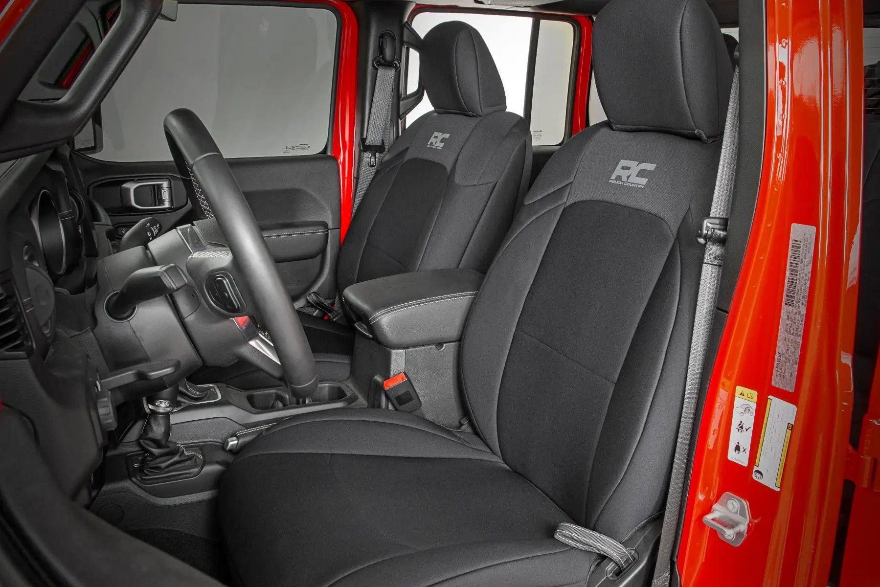 Seat Covers | Front and RR No Cup Holder | Jeep Gladiator JT 4WD (2020-2026)