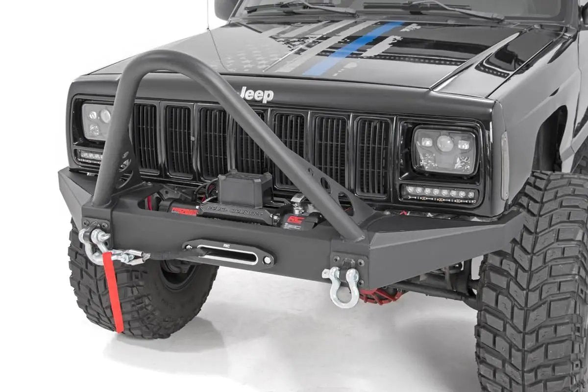 Front Winch Bumper | Jeep Cherokee XJ 2WD/4WD (1984-2001) by Rough Country