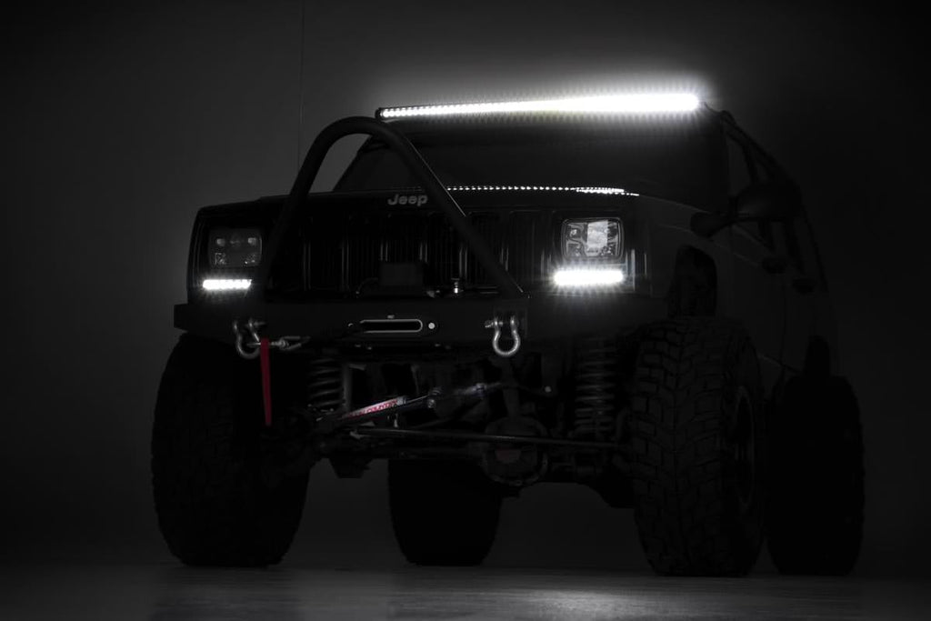 50 Inch Black Series LED Light Bar | Curved | Single Row by Rough Country