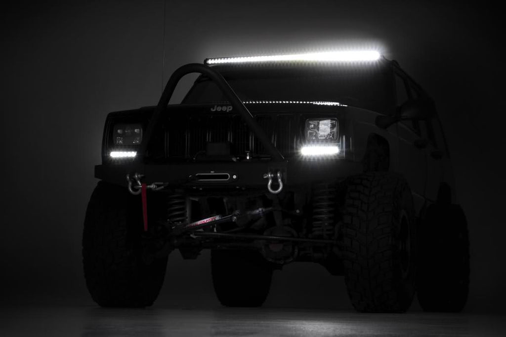 50 Inch Black Series LED Light Bar | Curved | Single Row by Rough Country