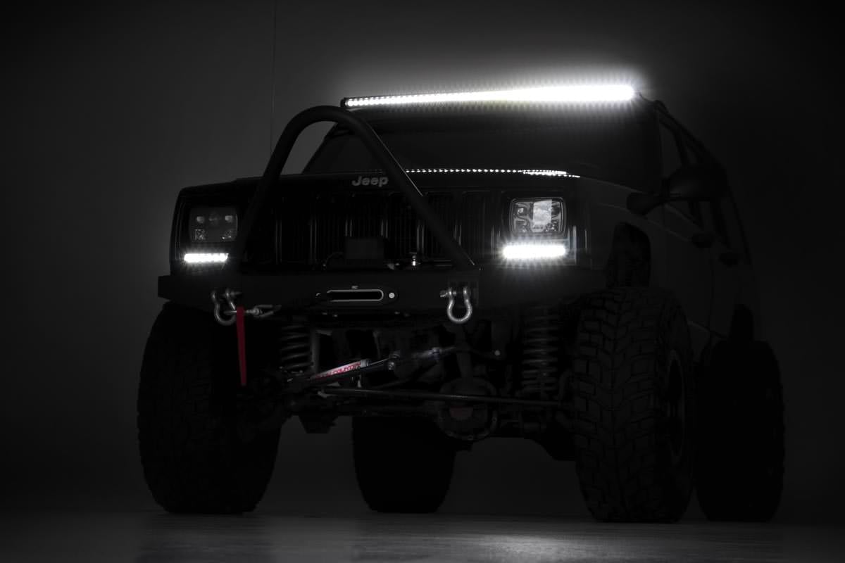 50 Inch Black Series LED Light Bar | Curved | Single Row by Rough Country