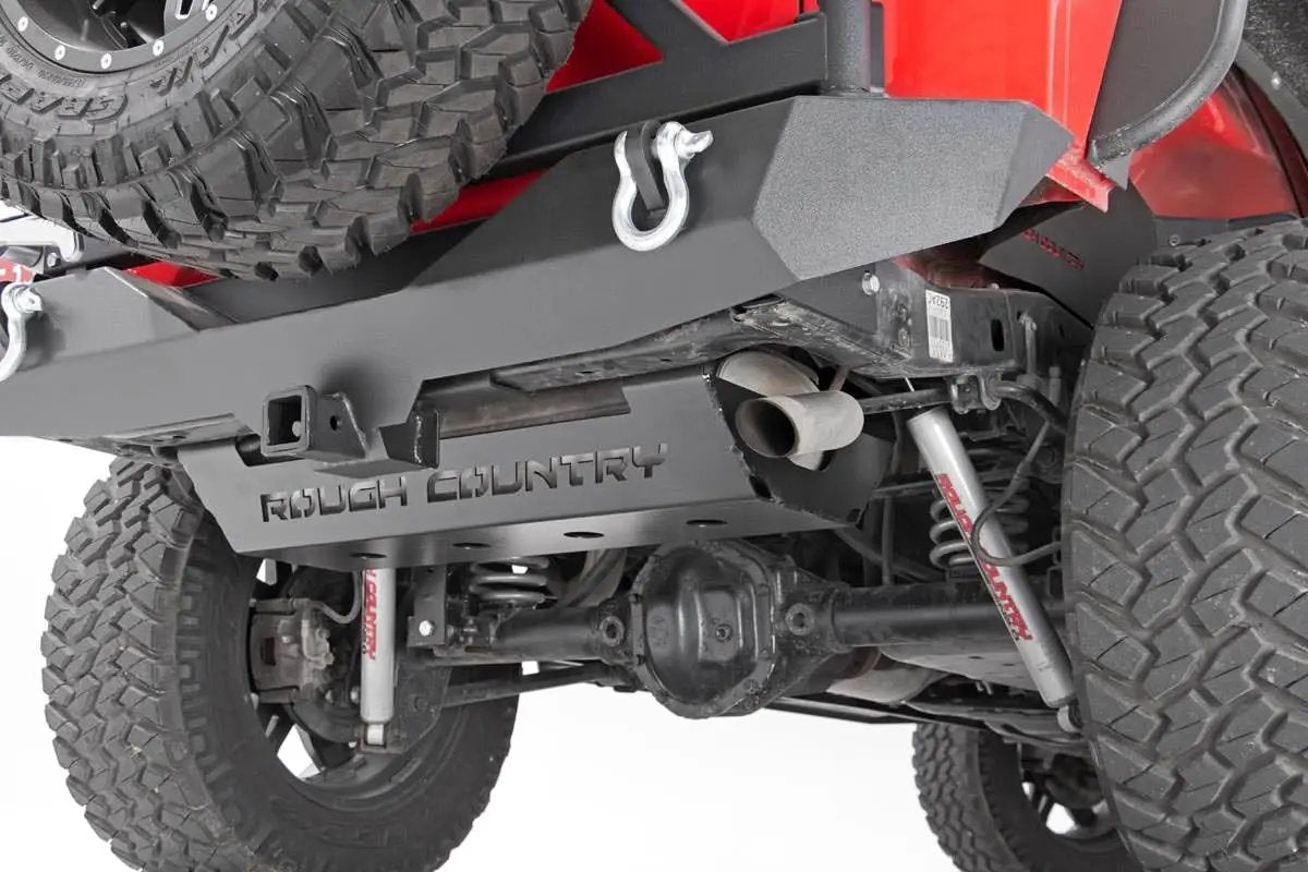 Muffler Skid Plate | Jeep Wrangler JK/Wrangler Unlimited (2007-2018) by Rough Country