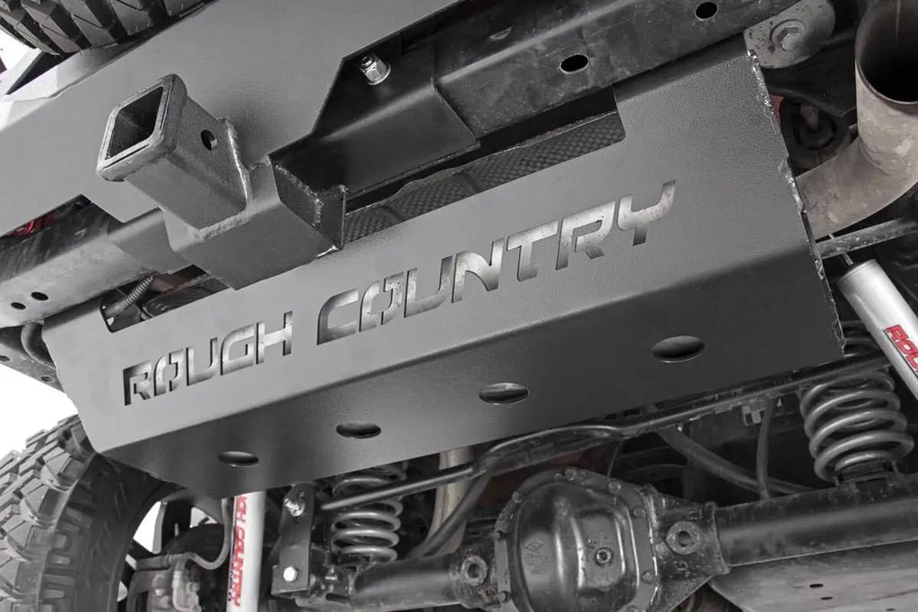 Muffler Skid Plate | Jeep Wrangler JK/Wrangler Unlimited (2007-2018) by Rough Country