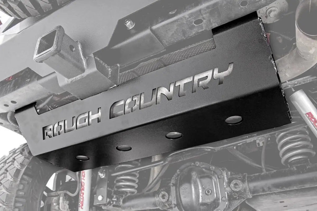 Muffler Skid Plate | Jeep Wrangler JK/Wrangler Unlimited (2007-2018) by Rough Country
