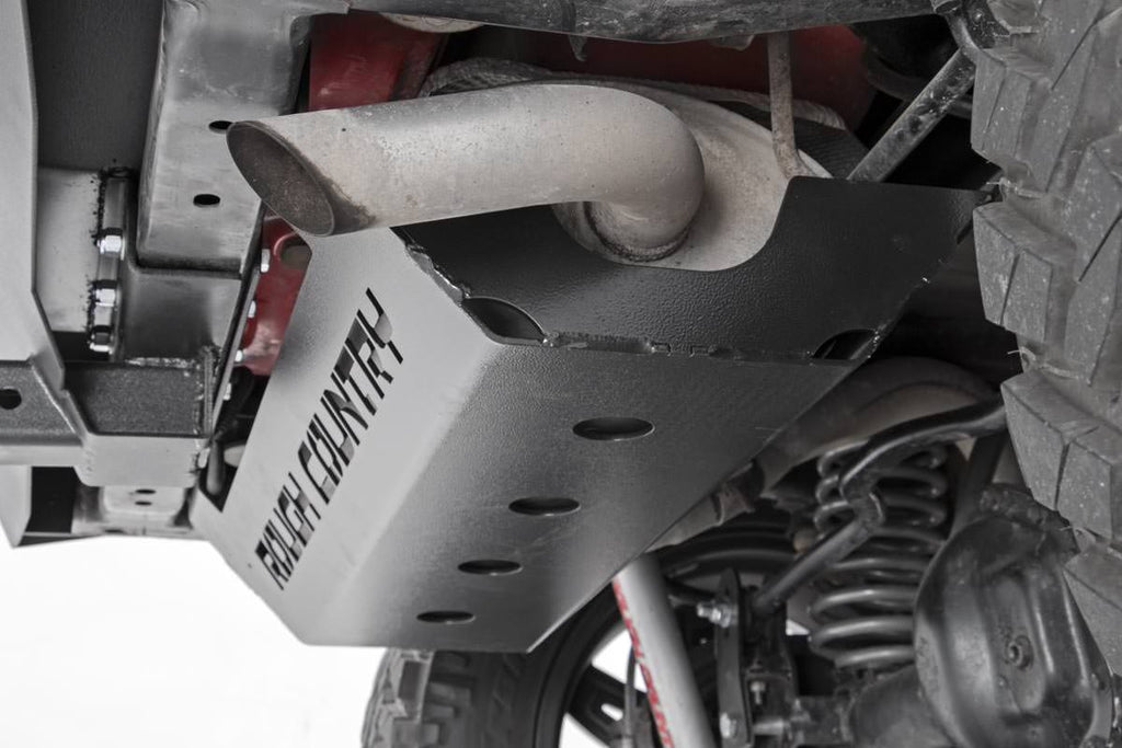 Muffler Skid Plate | Jeep Wrangler JK/Wrangler Unlimited (2007-2018) by Rough Country