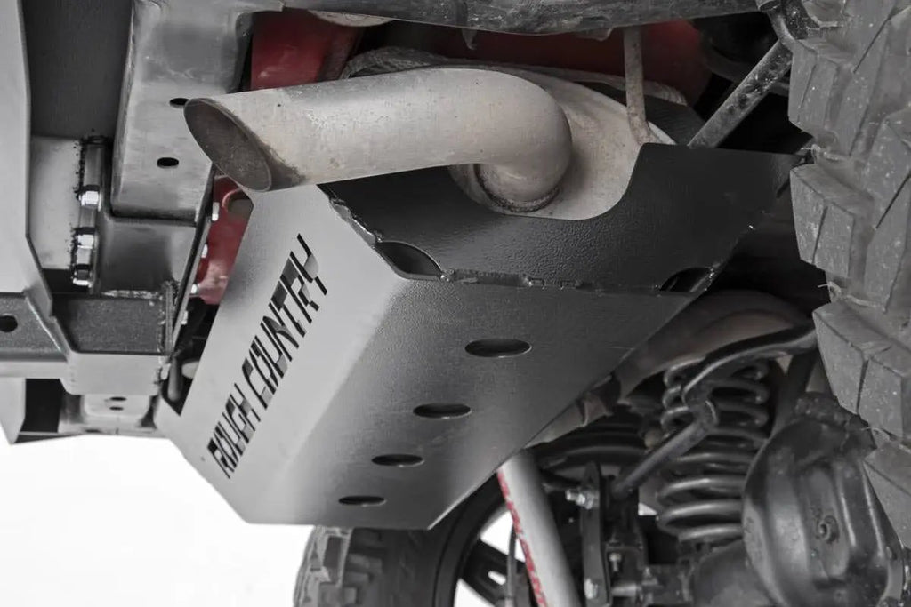 Muffler Skid Plate | Jeep Wrangler JK/Wrangler Unlimited (2007-2018) by Rough Country