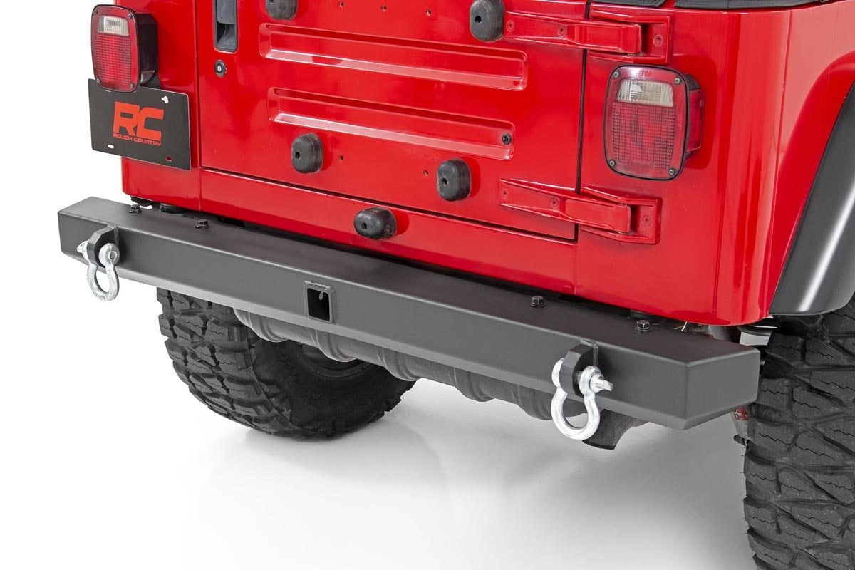 Rear Bumper | Full Width | Jeep Wrangler TJ (97-06)/Wrangler Unlimited (04-06) by Rough Country