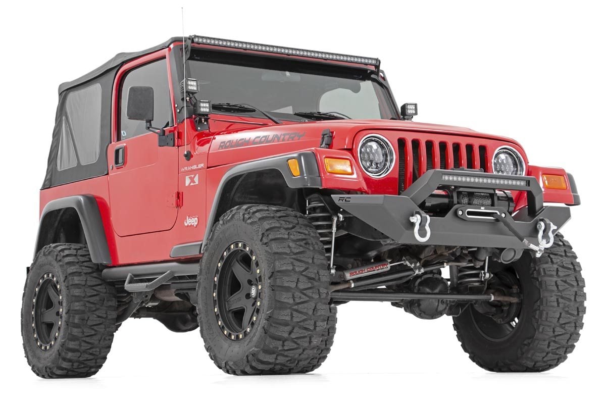 Front Bumper | Rock Crawler | Jeep Wrangler TJ (97-06)/Wrangler Unlimited (04-06) by Rough Country