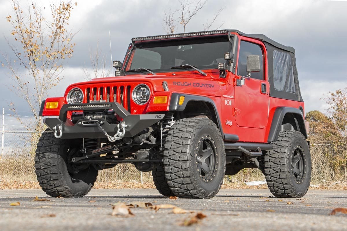 Front Bumper | Rock Crawler | Jeep Wrangler TJ (97-06)/Wrangler Unlimited (04-06) by Rough Country