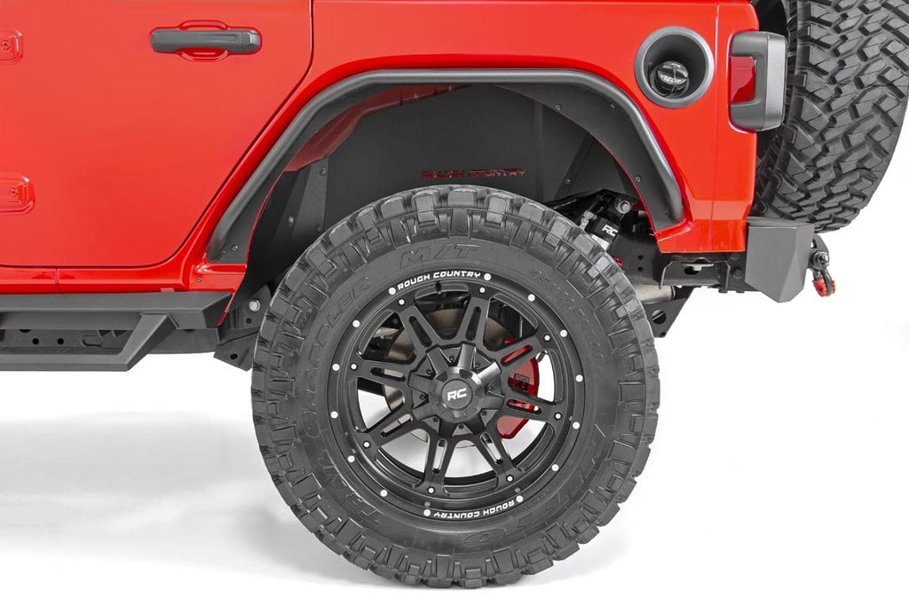 Rough Country 94 Series Wheel | One-Piece | Matte Black | 20x10 | 6x5.5/6x135 | -18mm by Rough Country