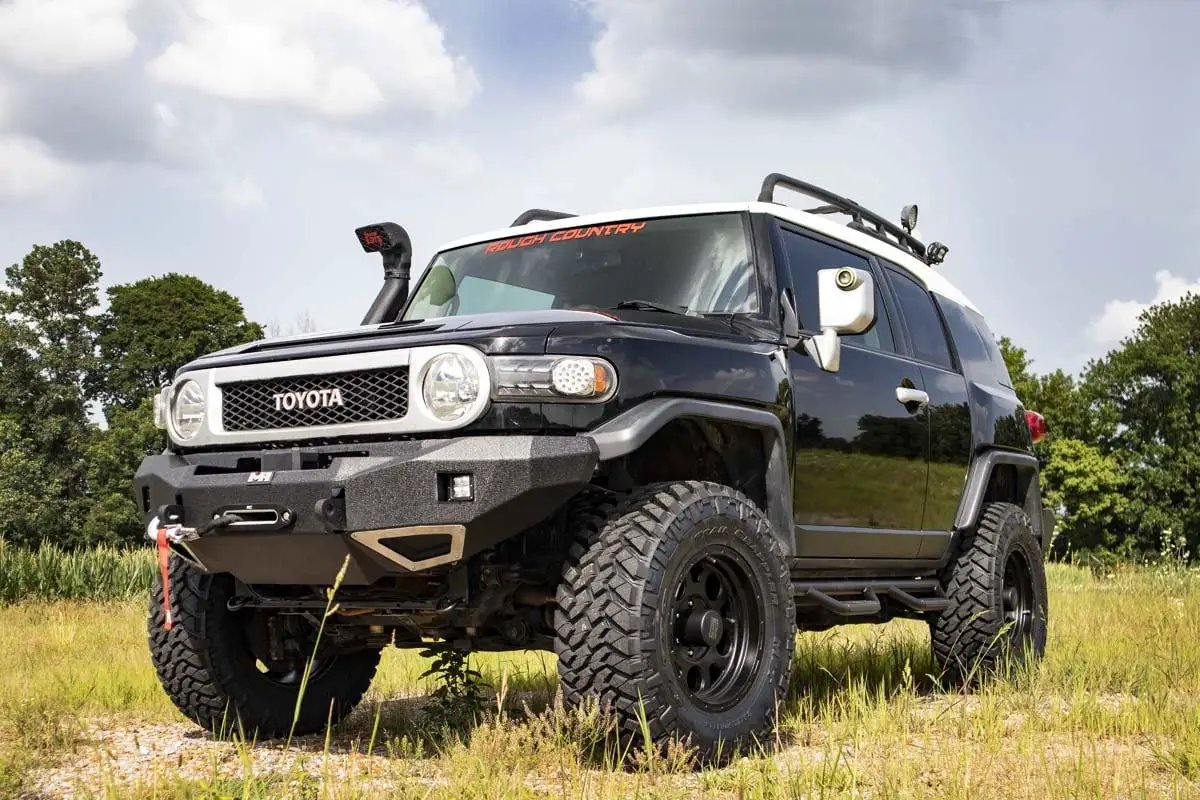 3 Inch Lift Kit | Red Spacers | Toyota 4Runner (03-09)/FJ Cruiser (07-14) by Rough Country