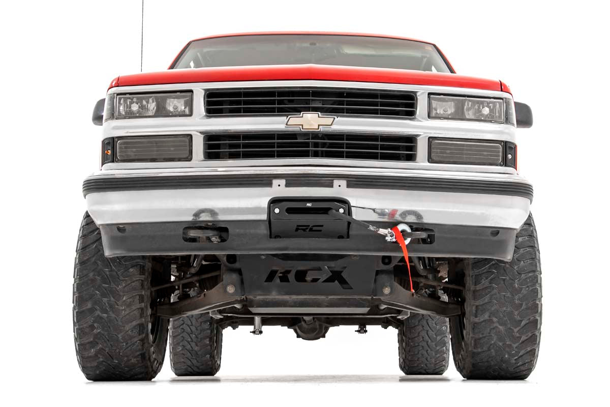 Hidden Winch Mounting Plate | Chevy C1500/K1500 Truck & SUV 4WD (1988-1999) by Rough Country