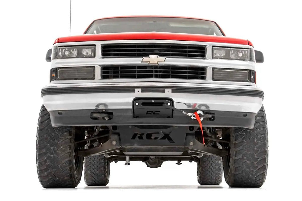 Hidden Winch Mounting Plate | Chevy C1500/K1500 Truck & SUV 4WD (1988-1999) by Rough Country