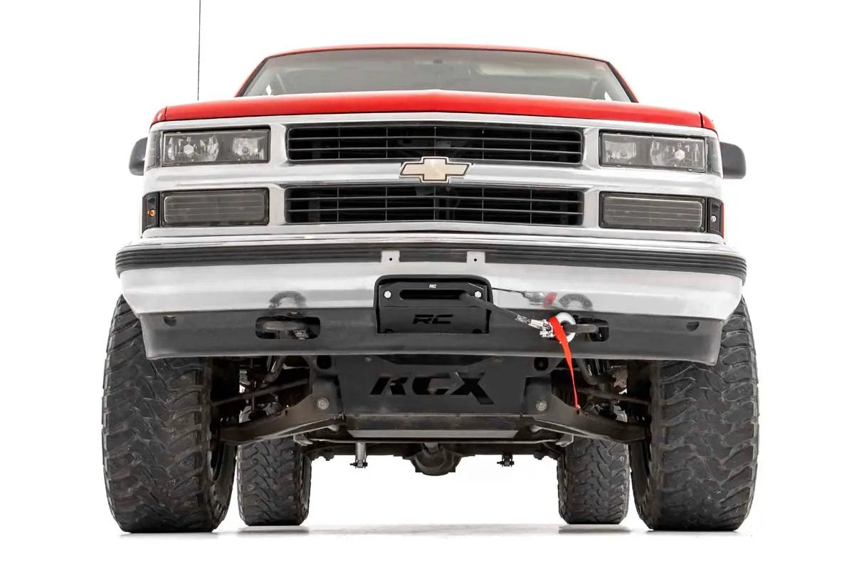 Hidden Winch Mounting Plate | Chevy C1500/K1500 Truck & SUV 4WD (1988-1999) by Rough Country