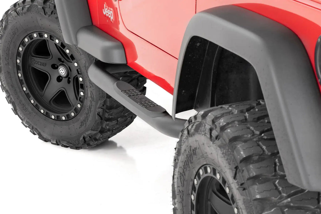 Nerf Bar | 3inch tube | Jeep Wrangler TJ (97-06)/Wrangler YJ (87-95) by Rough Country
