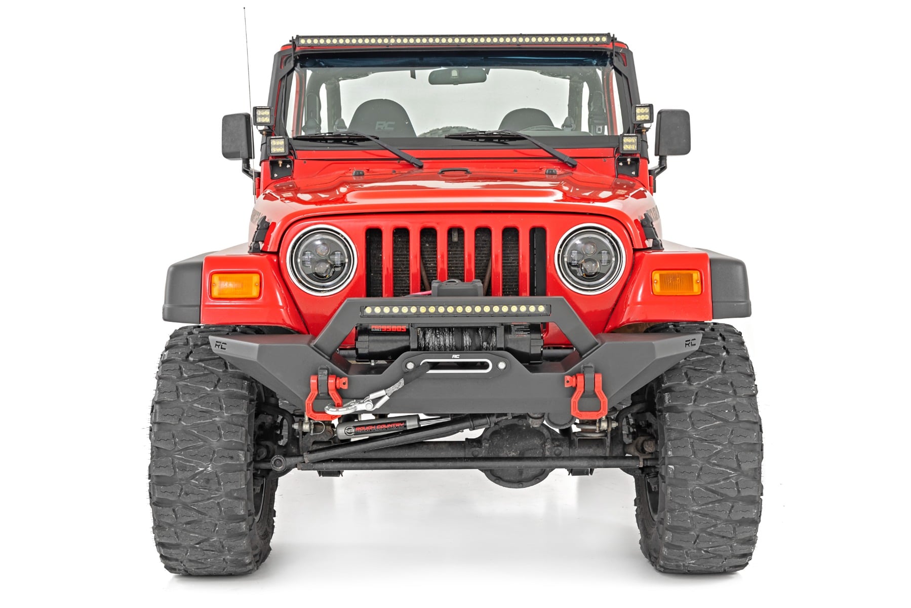 Fender Flares | 5.5" Wide | Jeep Wrangler TJ (97-06)/Wrangler Unlimited (04-06) by Rough Country