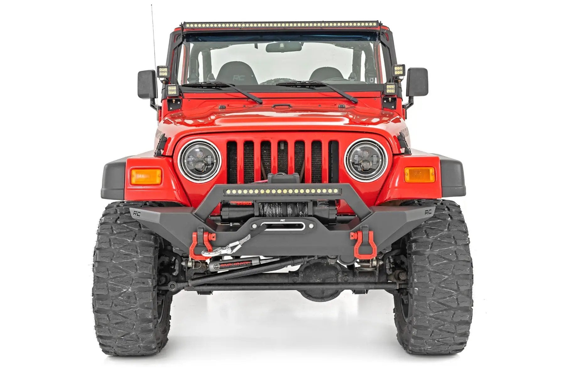 Fender Flares | 5.5" Wide | Jeep Wrangler TJ (97-06)/Wrangler Unlimited (04-06) by Rough Country