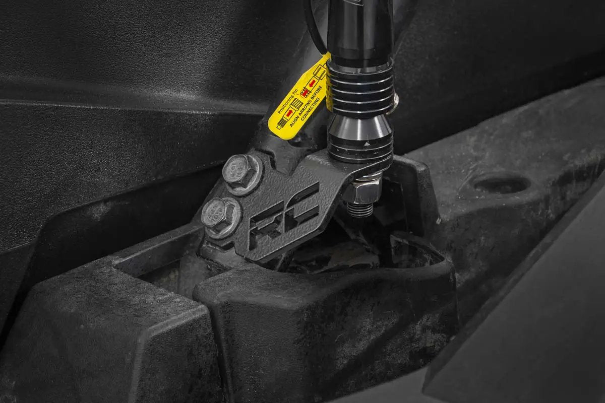 Whip Mount | Cage | 4' Multl-Color LED Whip Pair | Polaris RZR XP 1000 by Rough Country