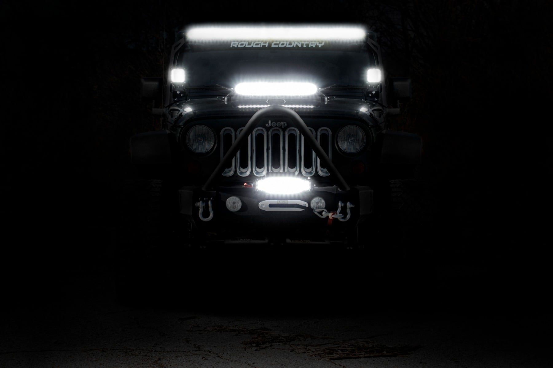 50 Inch Black Series LED Light Bar | Dual Row by Rough Country
