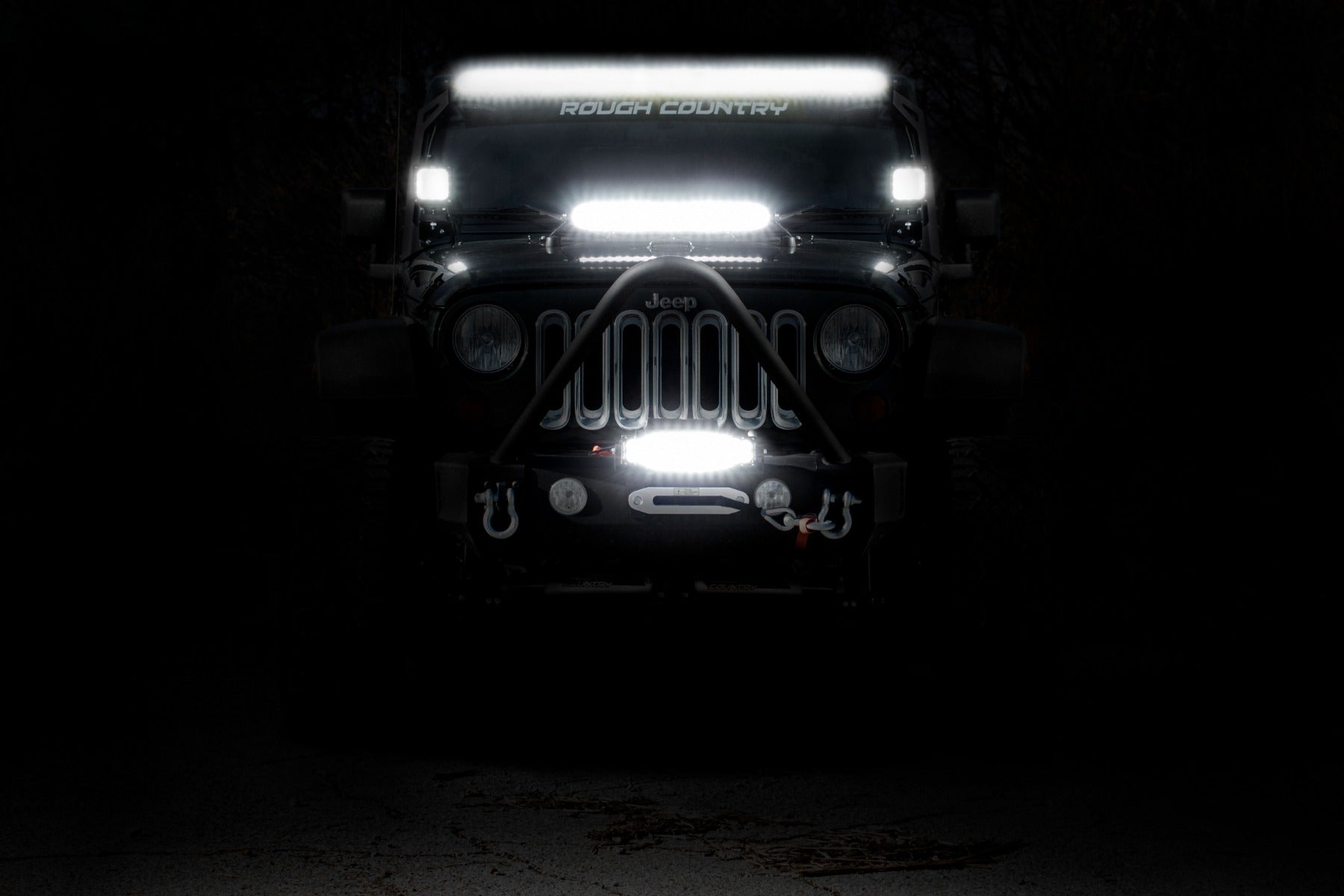 50 Inch Black Series LED Light Bar | Dual Row by Rough Country