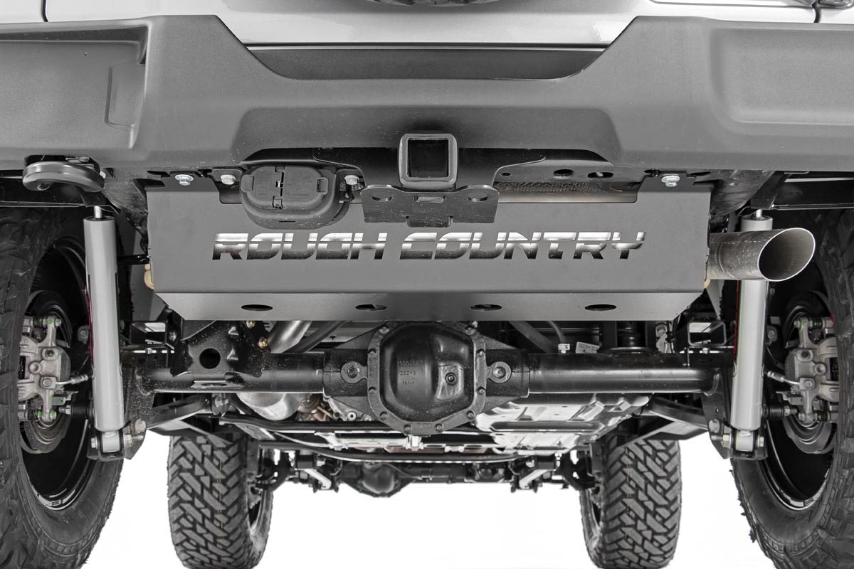 Skid Plate | Muffler | Jeep Wrangler JL/Wrangler Unlimited 4WD (2018-2026) by Rough Country