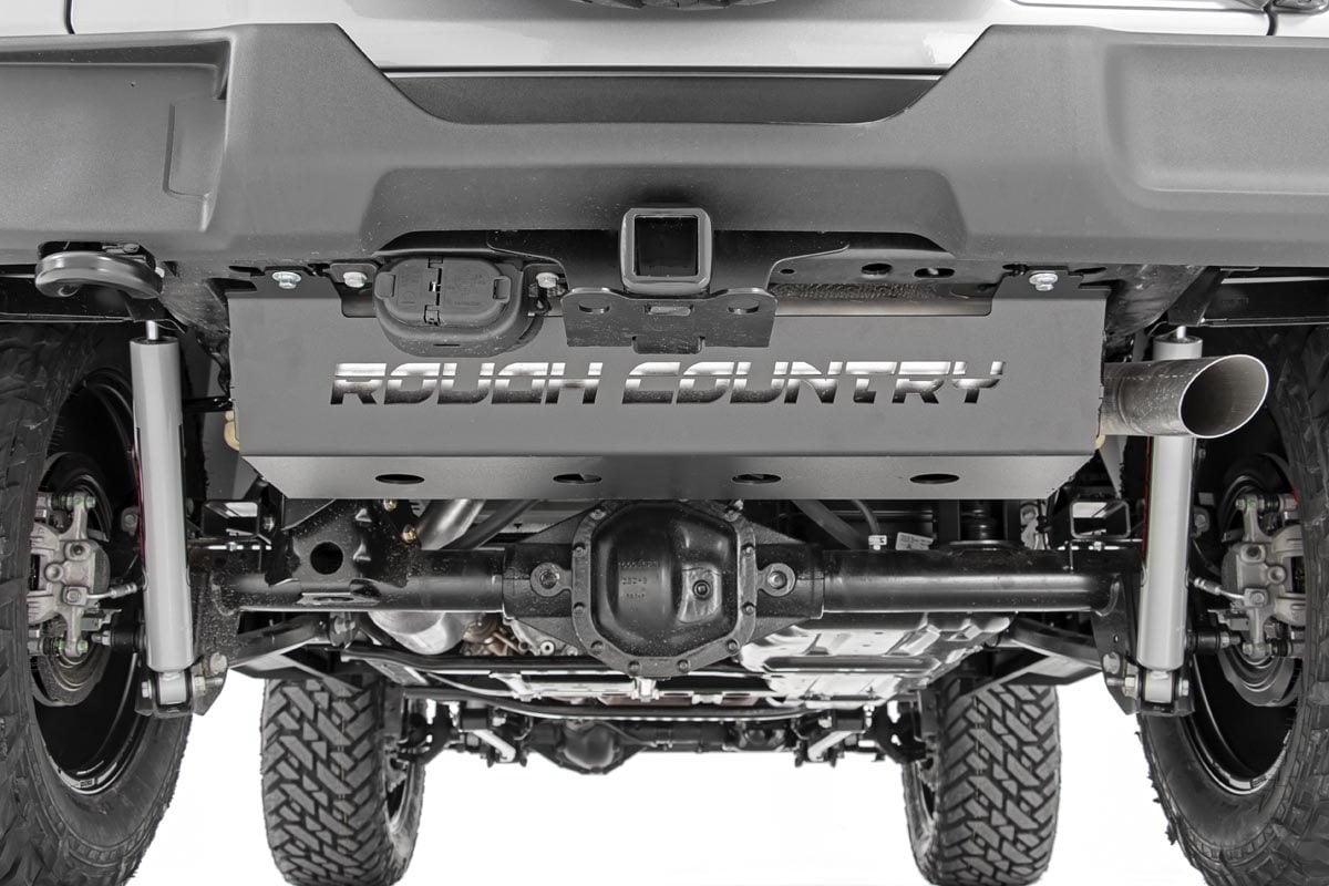 Skid Plate | Muffler | Jeep Wrangler JL/Wrangler Unlimited 4WD (2018-2026) by Rough Country