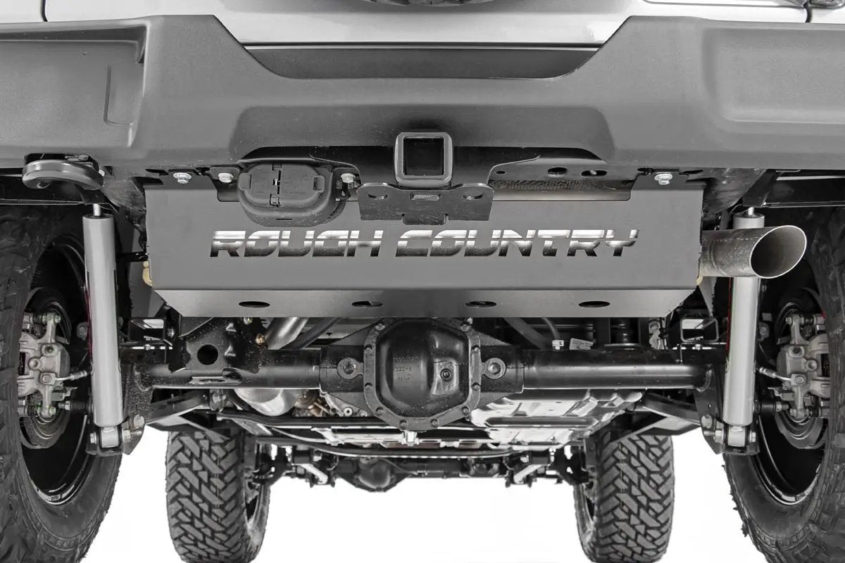 Skid Plate | Muffler | Jeep Wrangler JL/Wrangler Unlimited 4WD (2018-2026) by Rough Country