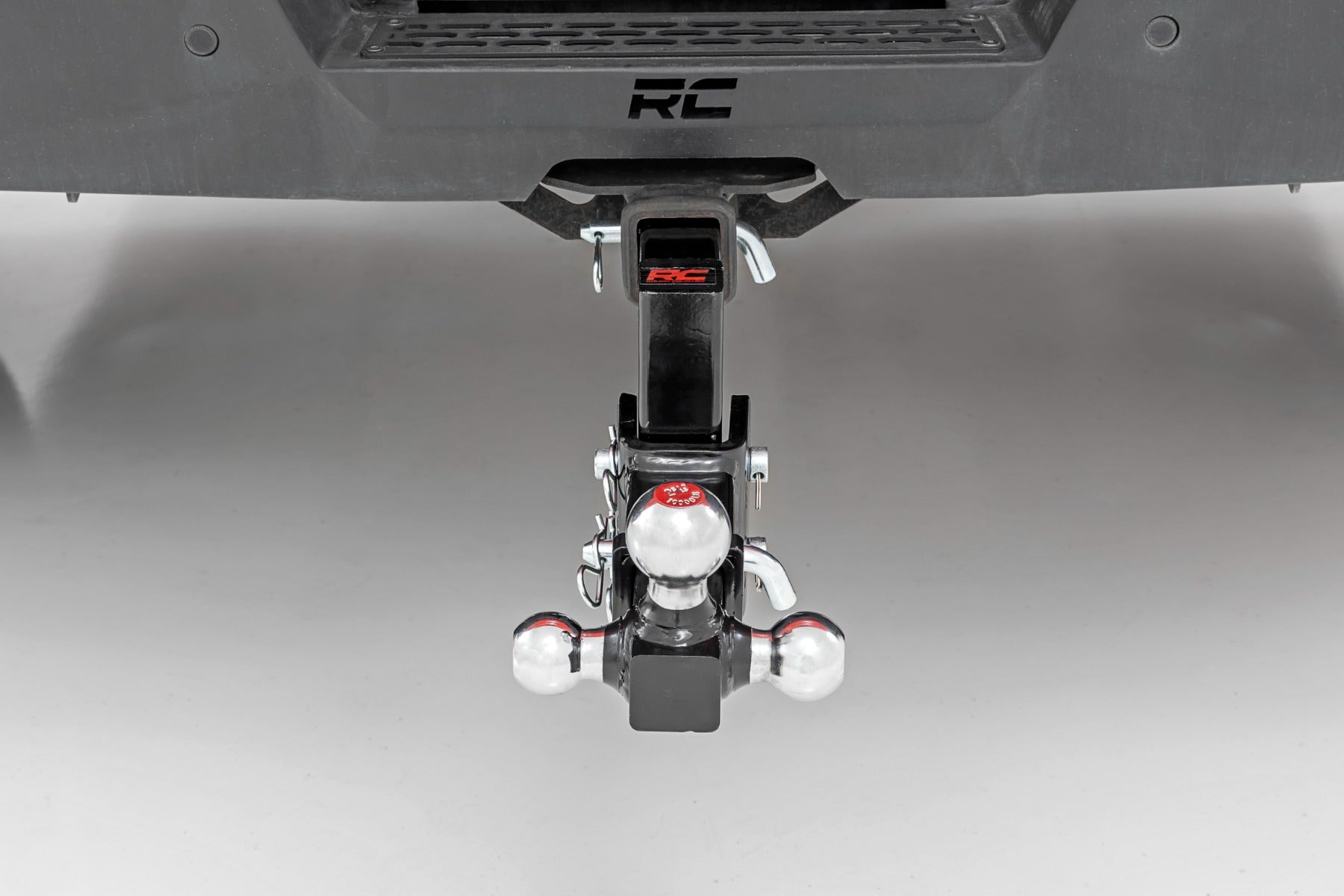 Adjustable Trailer Hitch | 6 Inch Drop | Multi-Ball Mount | Fits 2 Inch Receiver by Rough Country