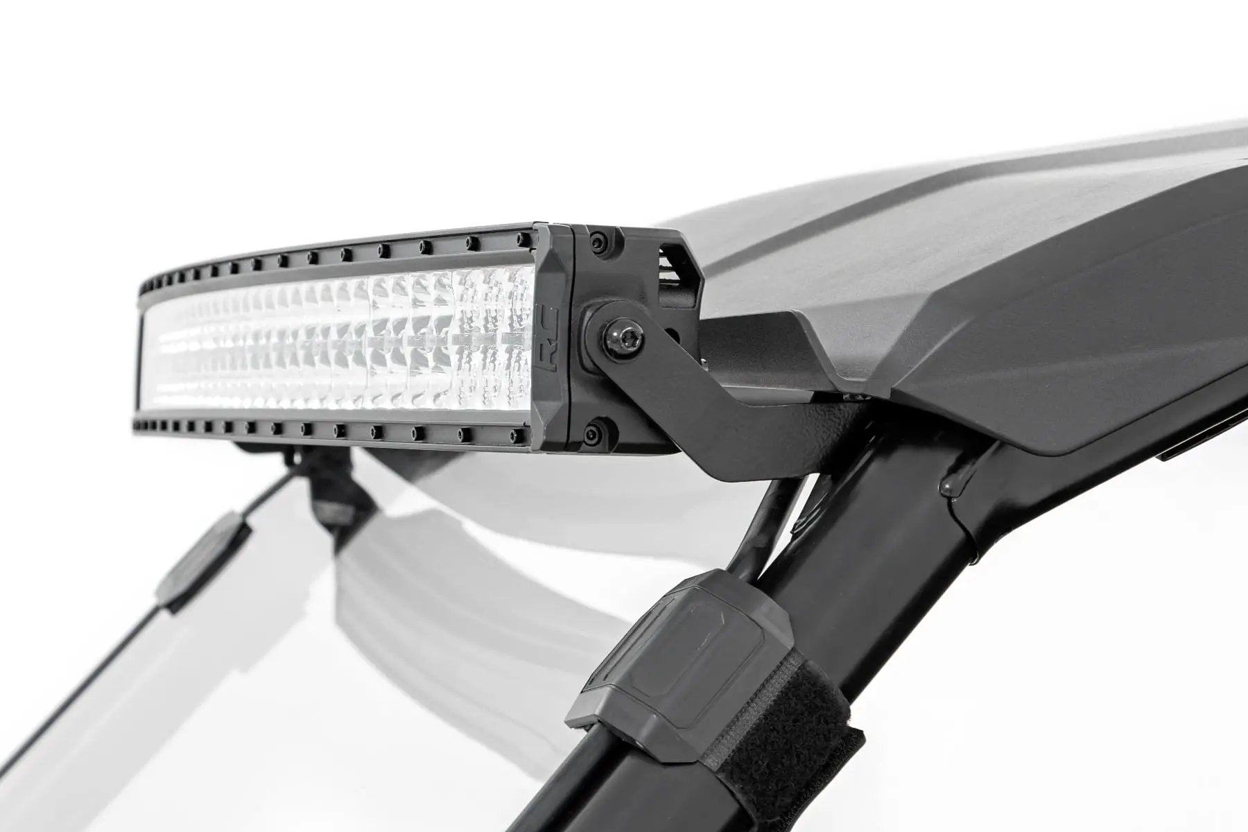 LED Light Kit | Front Mount | 40" Black Dual Row | White DRL | Honda Talon 1000 by Rough Country