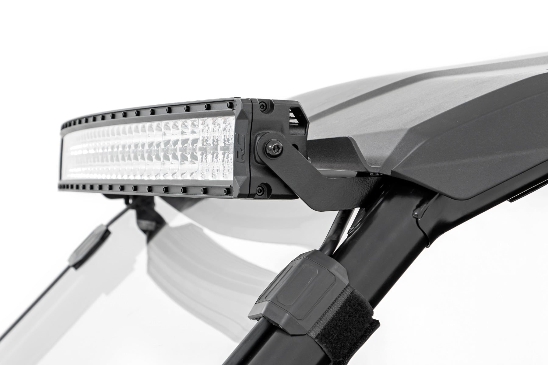 LED Light Kit | Front Mount | 40" Black Dual Row | White DRL | Honda Talon 1000 by Rough Country