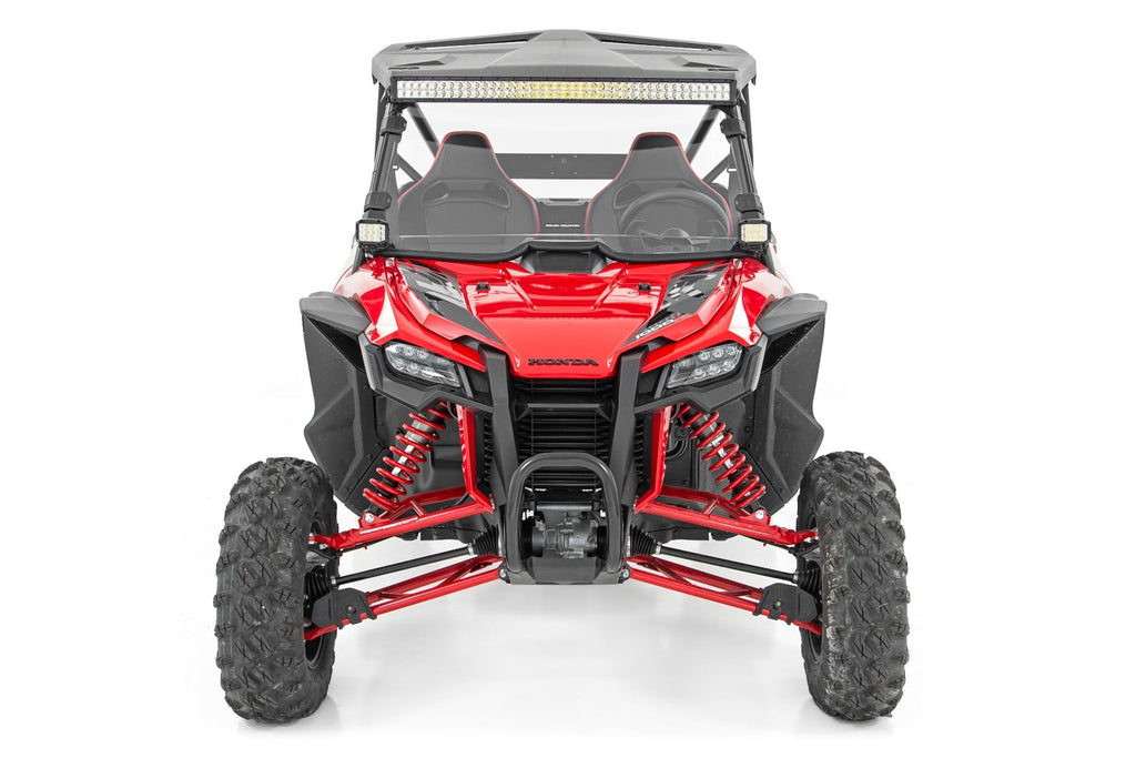 LED Light Kit | Front Mount | 40" Black Dual Row | Honda Talon 1000 by Rough Country