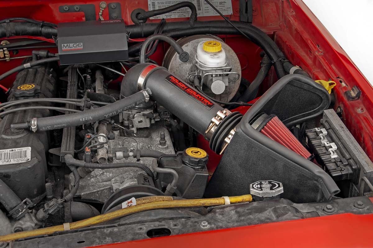 Cold Air Intake Kit | 4.0L | Pre Filter | Jeep Cherokee XJ 2WD/4WD (91-01) by Rough Country