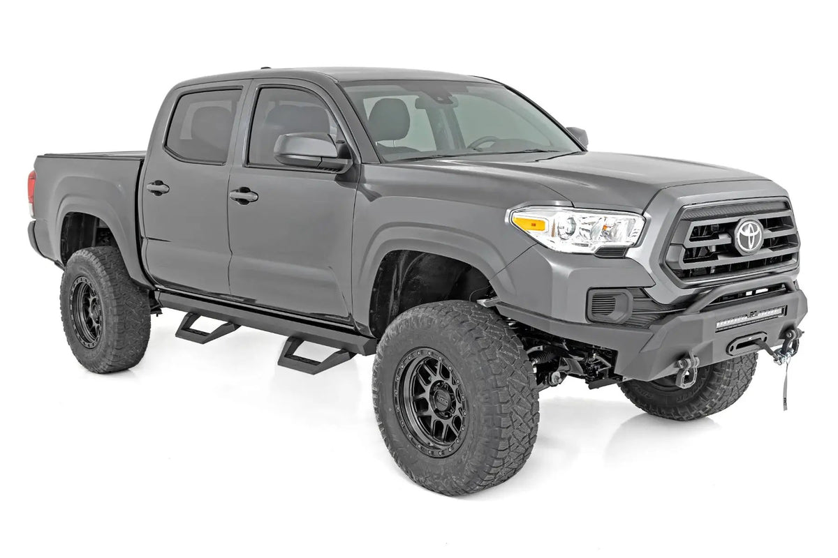 SRX2 Adj Aluminum Step | Double Cab | Toyota Tacoma 2WD/4WD (2005-2023) by Rough Country