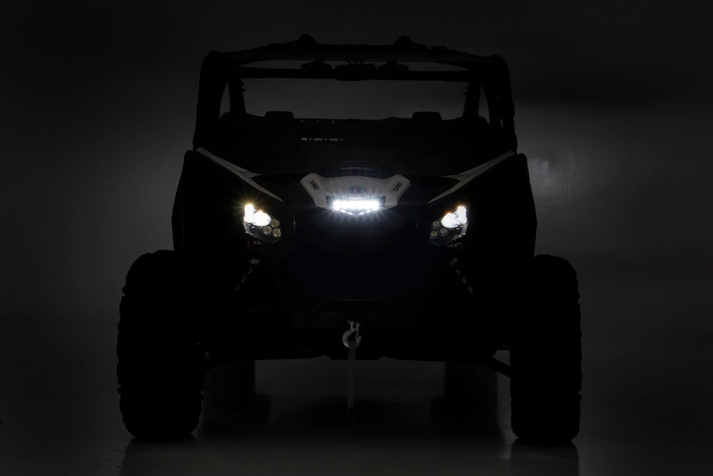 6" LED Light Kit | Cowl Mount | Can-Am Maverick X3 by Rough Country