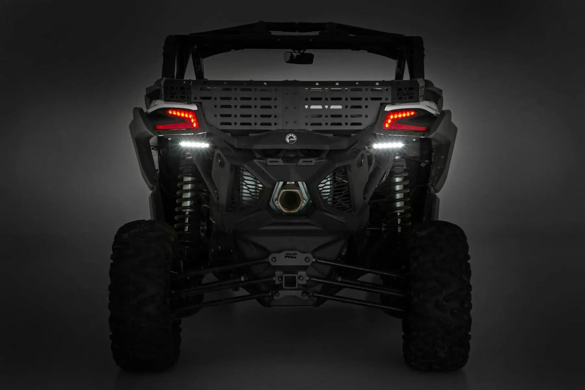 6" LED Light Kit | Tail Light Mount | Can-Am Maverick X3 by Rough Country