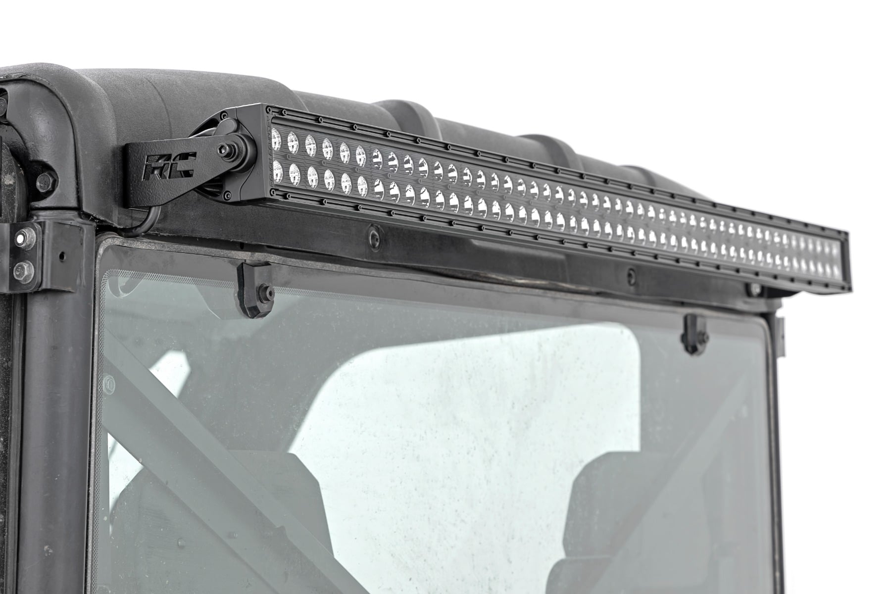LED Light Kit | Rear Mount | 50" Black Pair | Polaris Ranger XP 1000 by Rough Country
