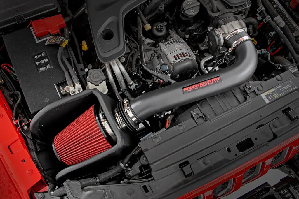 3.6L Cold Air Intake Kit | Prefilter | Jeep Gladiator JT/Wrangler JL (18-26) by Rough Country