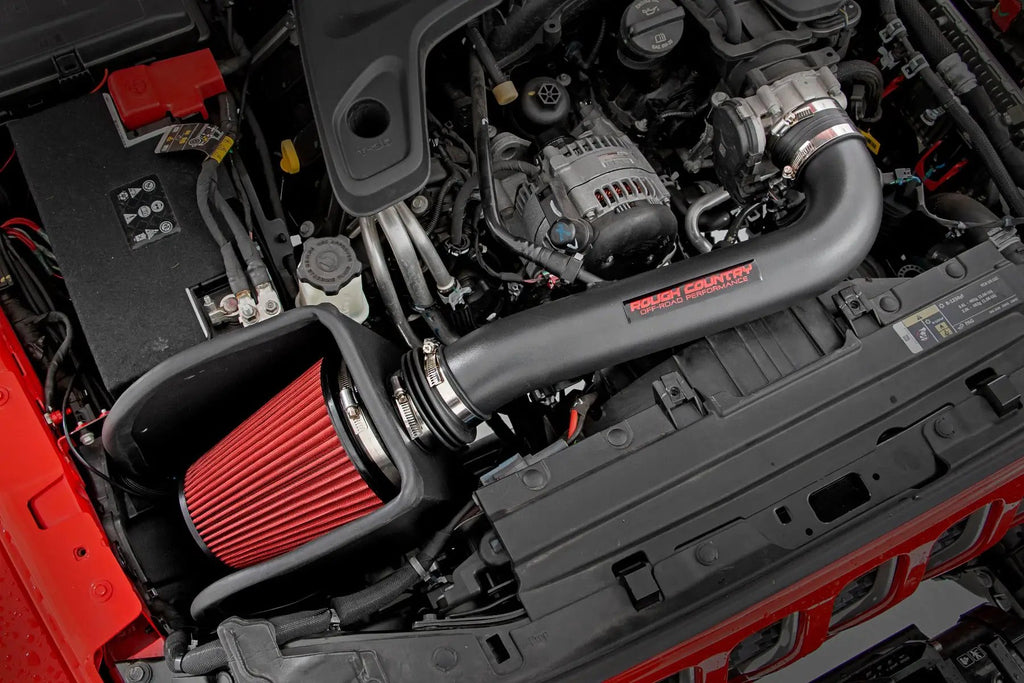 3.6L Cold Air Intake Kit | Jeep Gladiator JT/Wrangler JL 4WD (2018-2026) by Rough Country