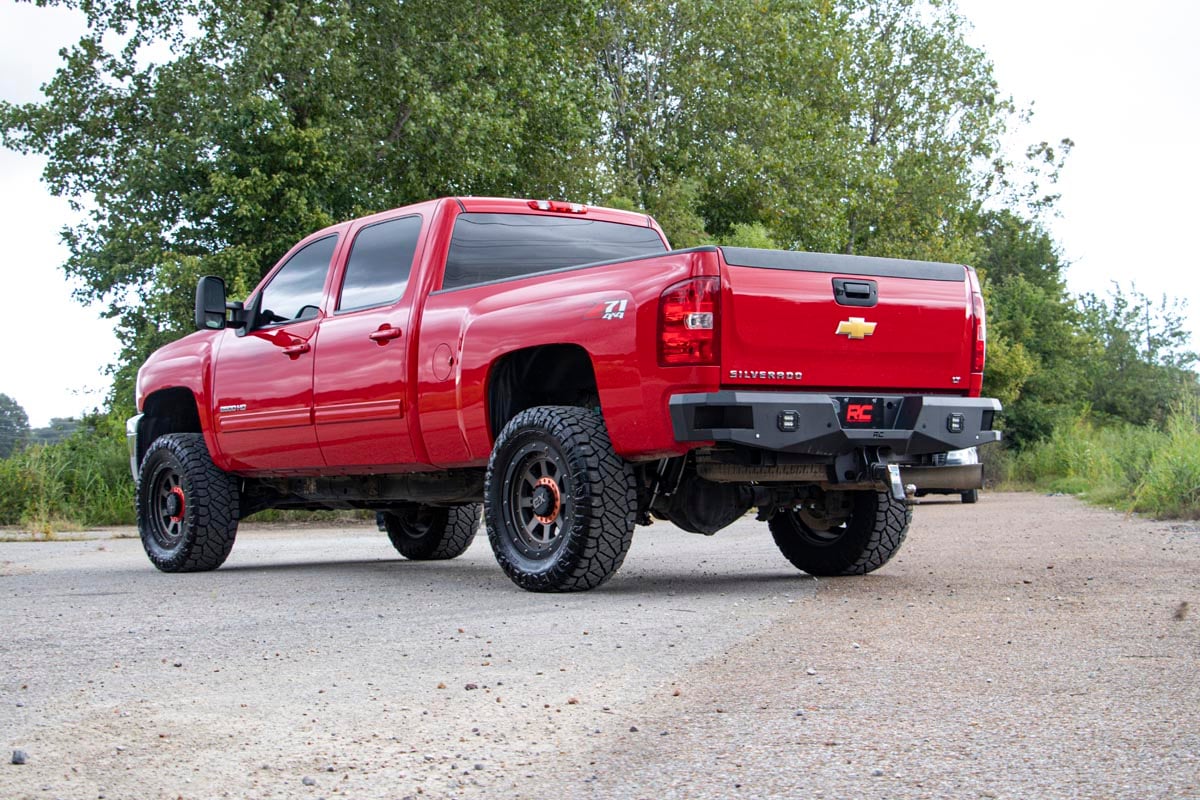 Rear Bumper | Chevy Silverado & GMC Sierra 2500HD/3500HD 2WD/4WD (2011-2019) by Rough Country