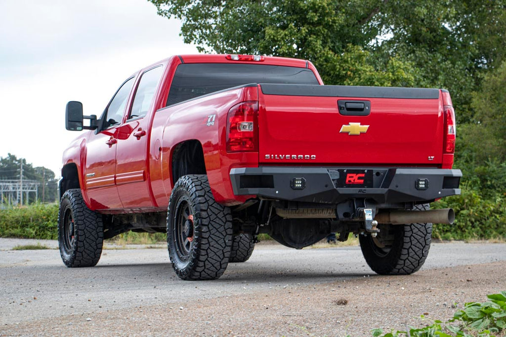Rear Bumper | Chevy Silverado & GMC Sierra 2500HD/3500HD 2WD/4WD (2011-2019) by Rough Country