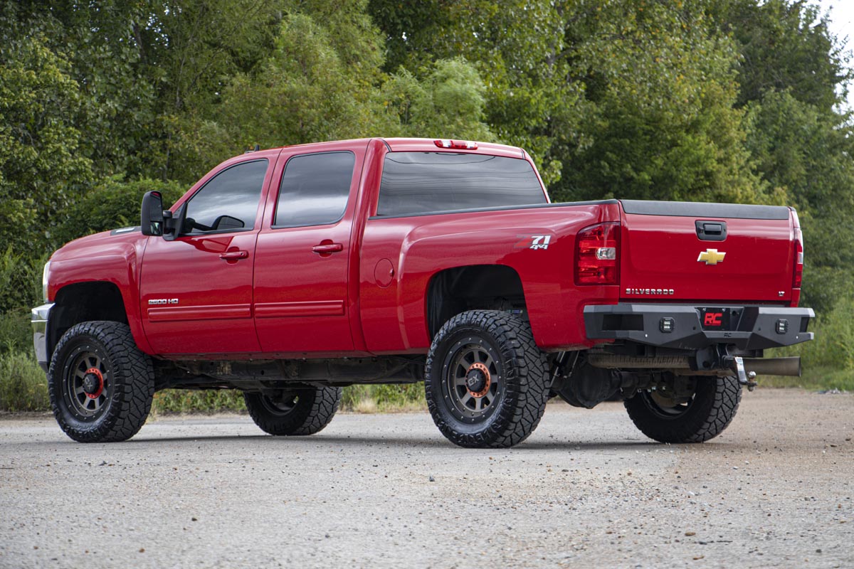 Rear Bumper | Chevy Silverado & GMC Sierra 2500HD/3500HD 2WD/4WD (2011-2019) by Rough Country