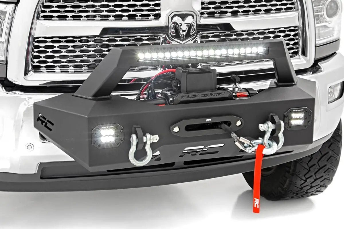 EXO Winch Mount Kit | Ram 2500 2WD/4WD (2014-2018) by Rough Country
