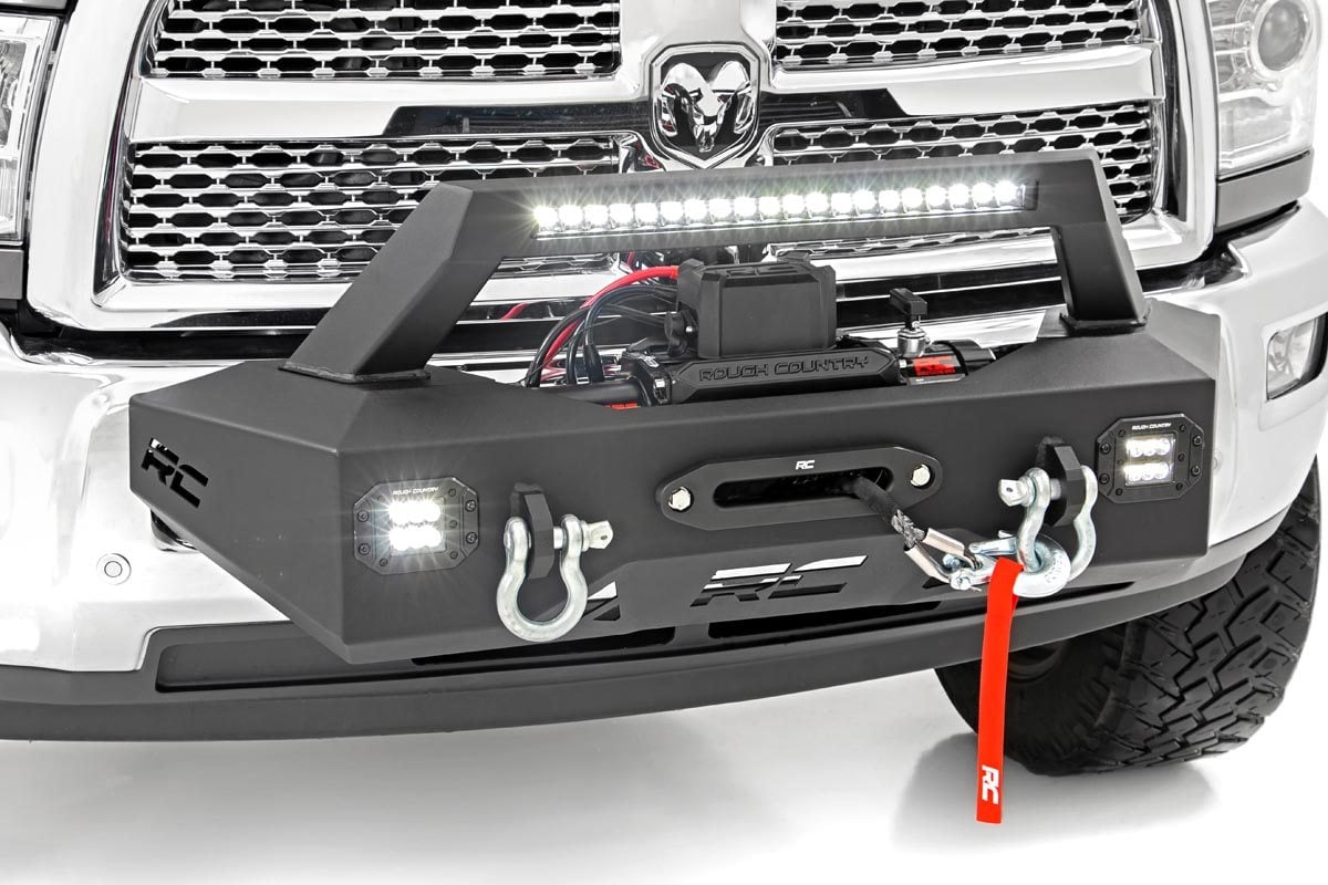 EXO Winch Mount Kit | Ram 2500 2WD/4WD (2014-2018) by Rough Country