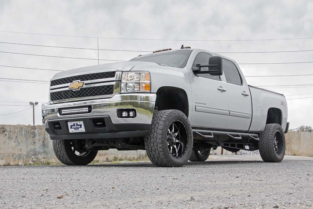 Traction Bar Kit | Chevy Silverado & GMC Sierra 2500HD/3500HD 4WD (2011-2019) by Rough Country