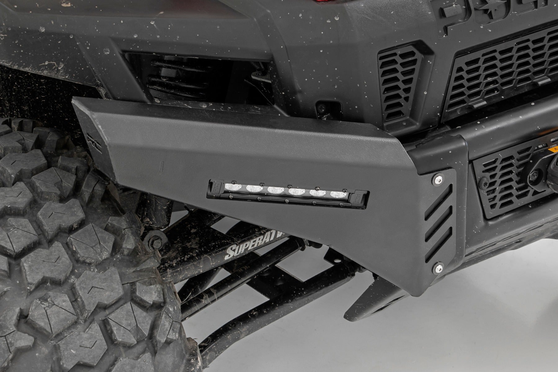 Bumper Wings | 6" Black Slimline LED Pair | Polaris Ranger 1000/Ranger XP 900/1000 by Rough Country